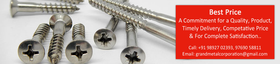 321 Stainless Steel Screw