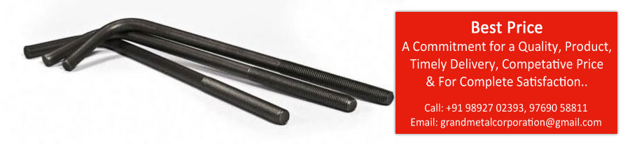 DIN 529 E - Foundation Bolts With Hexagon Nuts