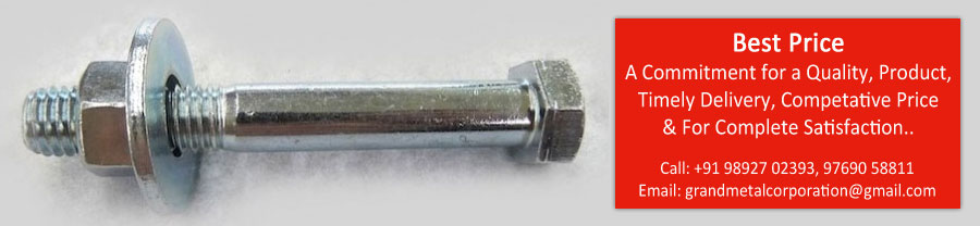DIN 609 - Hex Fitting Bolts w/long Threaded Portion