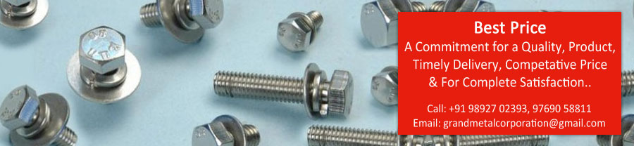 Hex Head Bolt With Plain Spring Washer